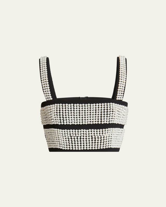 Pearly Crop Top